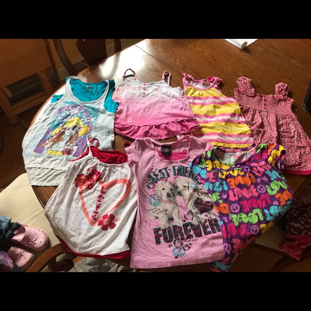 7 girls tops